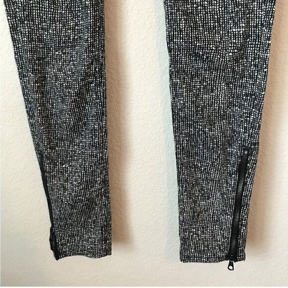 EUC Rag & Bone Linton zip tweed skinny jeans in size 27 black white - Picture 5 of 9